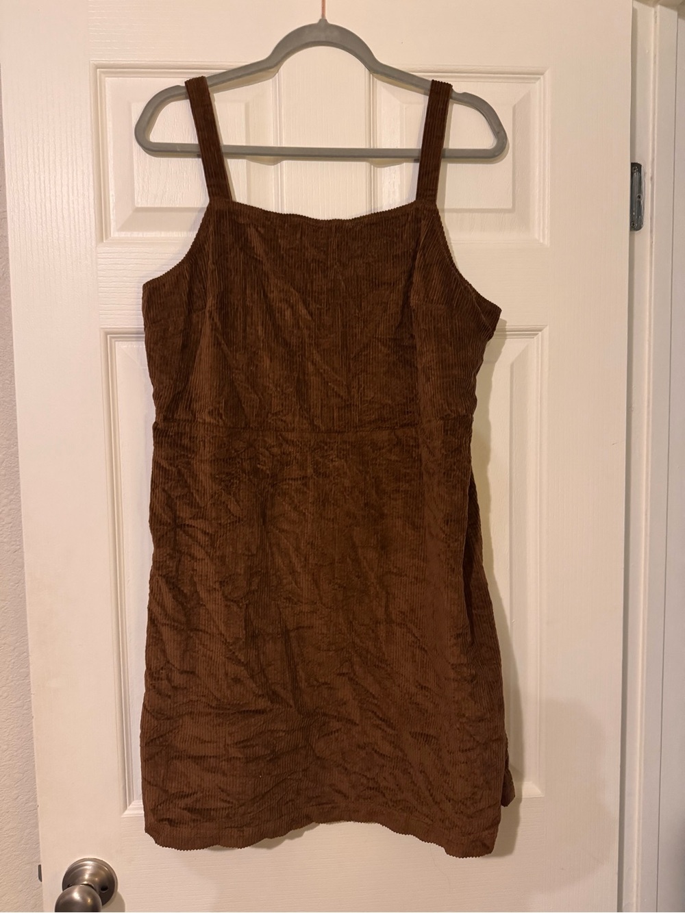 American Eagle Women’s Brown Corduroy Tank Dress
